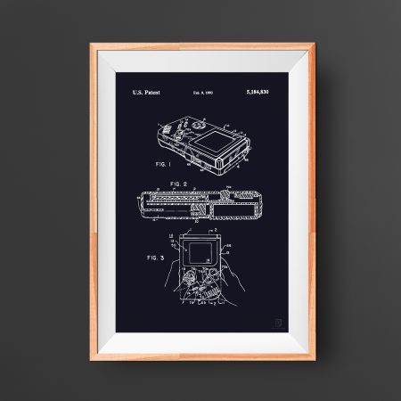 Gameboy Patent Poster