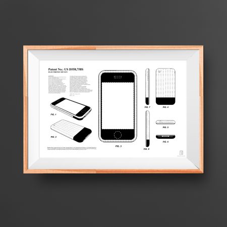 iPhone 2G Patent Poster