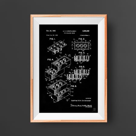 lego, poster, brick, block, patent