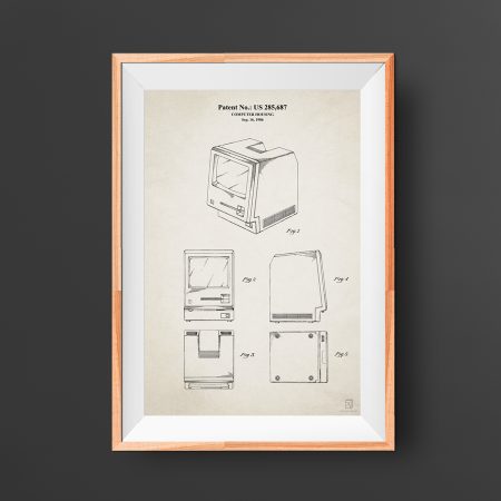 Mac Computer Patent Poster