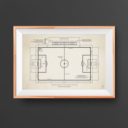 Soccer Field Poster