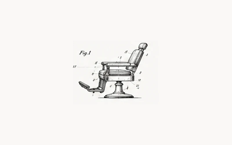 Barbers patent illustration